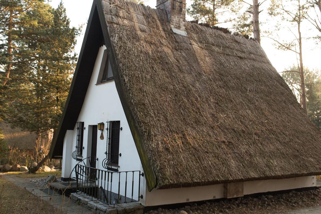 Reetdach-Ferienhaus In Quilitz Rankwitz Esterno foto
